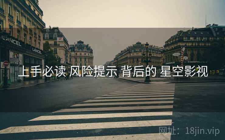 上手必读 风险提示 背后的 星空影视