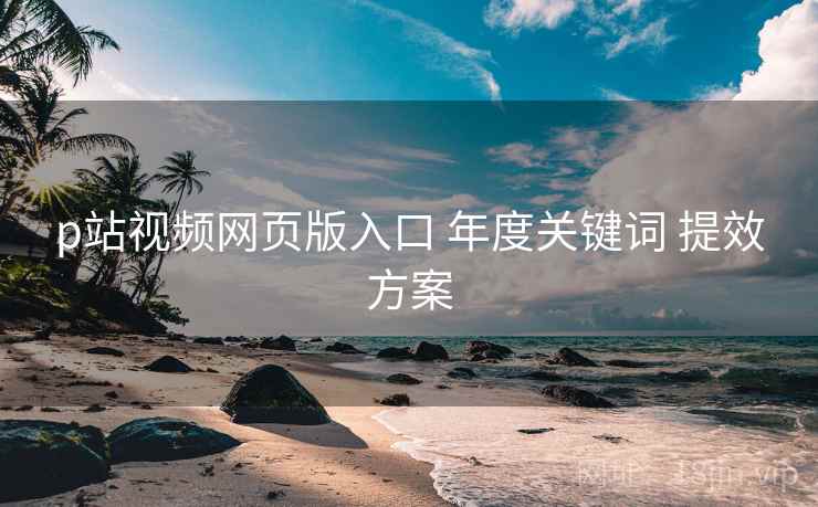 p站视频网页版入口 年度关键词 提效方案