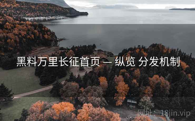 黑料万里长征首页 — 纵览 分发机制