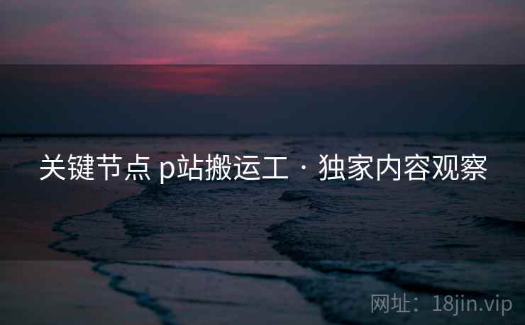 关键节点 p站搬运工 · 独家内容观察